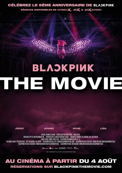 BLACKPINK: La película : Póster