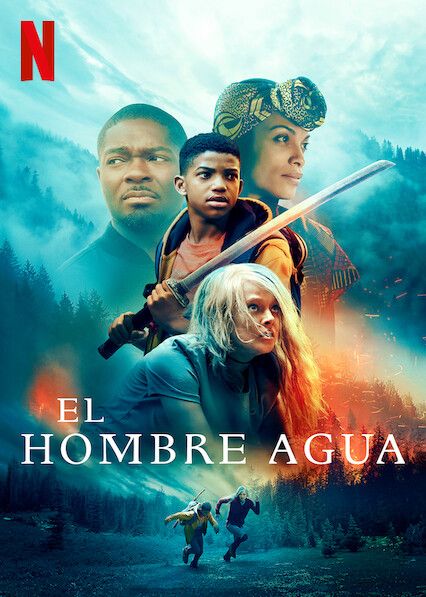 El hombre del agua : Póster