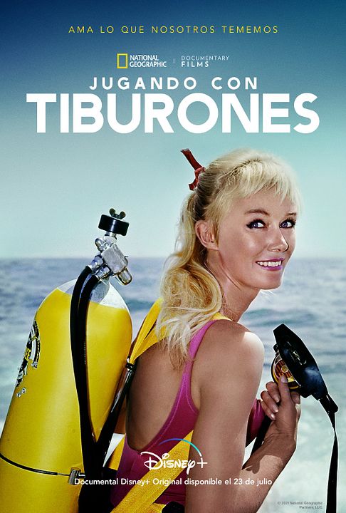Jugando con tiburones : Póster
