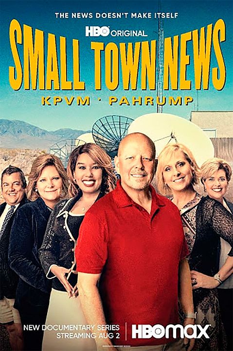 Small Town News: KPVM Pahrump : Póster