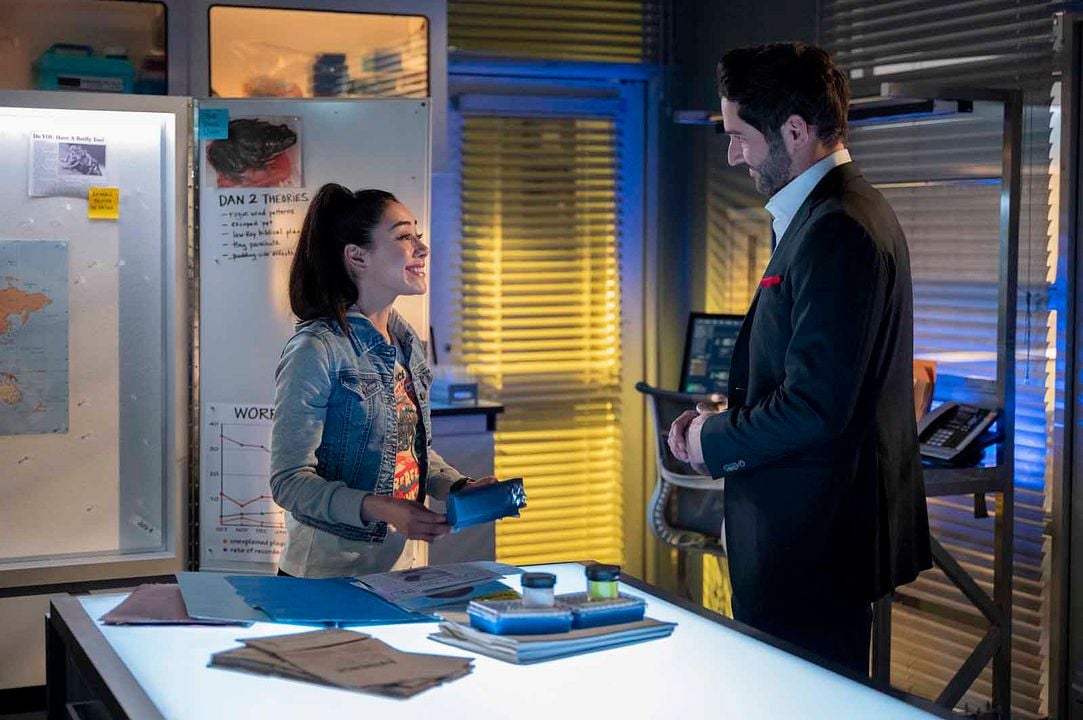 Lucifer : Foto Aimee Garcia, Tom Ellis