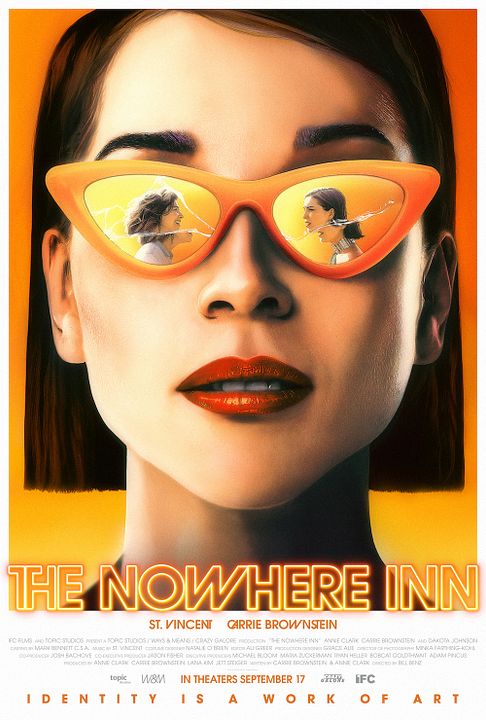 The Nowhere inn por St Vincent: La identidad es una obra de arte : Póster