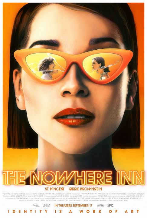 The Nowhere inn por St Vincent: La identidad es una obra de arte : Póster