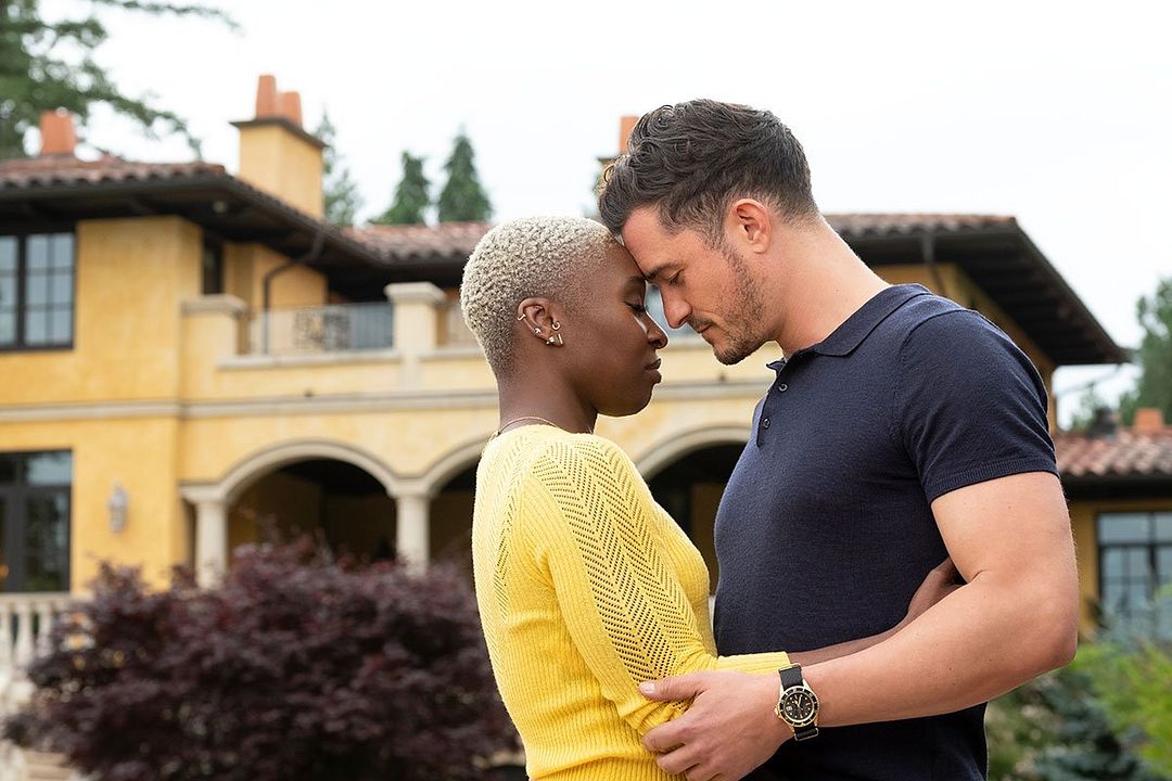 Needle in a Timestack : Foto Cynthia Erivo, Orlando Bloom