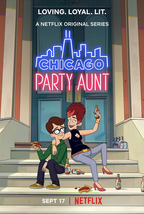 Chicago Party Aunt : Póster