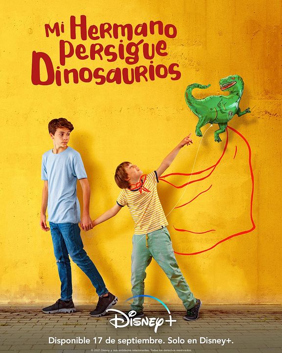 Mi hermano persigue dinosaurios : Póster