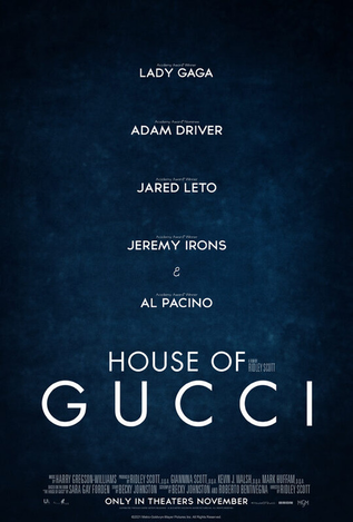 La casa Gucci : Póster