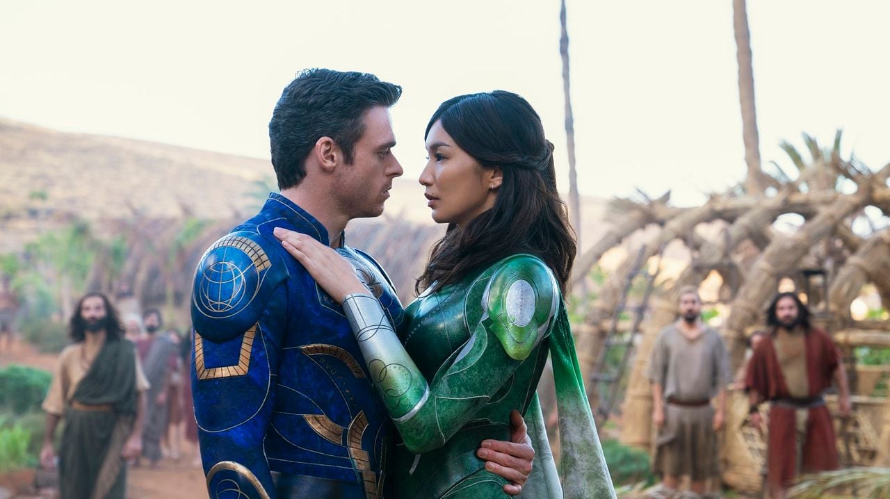 Eternals : Foto Richard Madden, Gemma Chan