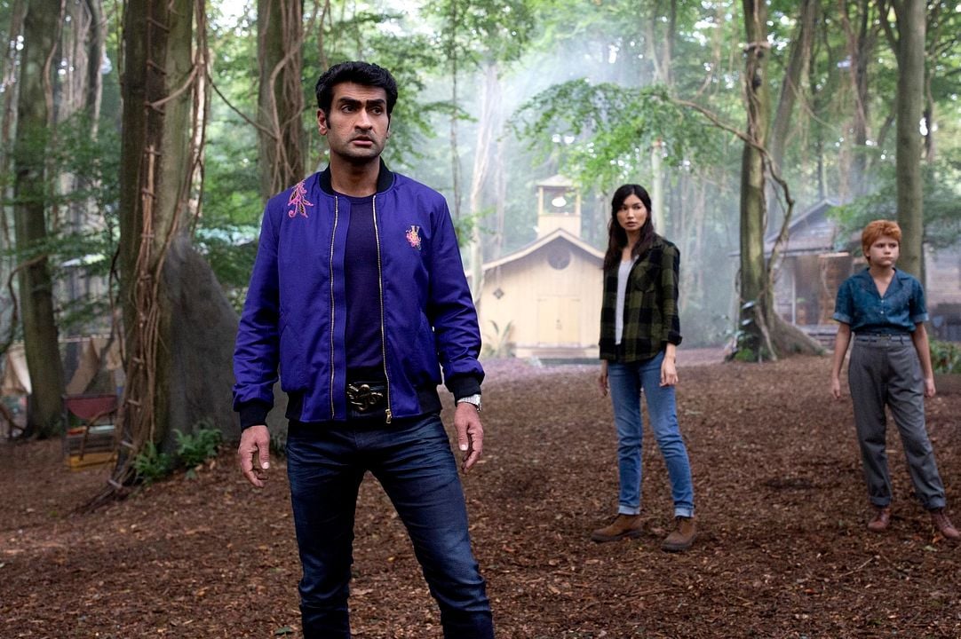 Eternals : Foto Gemma Chan, Kumail Nanjiani, Lia McHugh