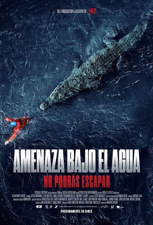 Amenaza Bajo el Agua: No Podrás Escapar : Póster