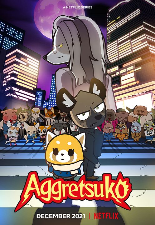 Aggretsuko : Póster