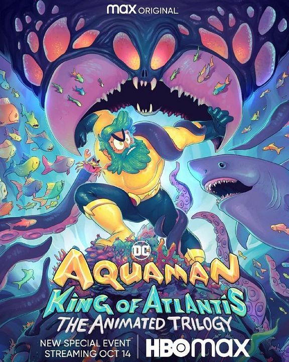 Aquaman: Rey de la Atlántida : Póster