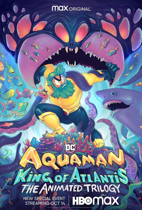 Aquaman: Rey de la Atlántida : Póster