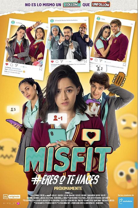 Misfit (Eres o te haces) : Póster