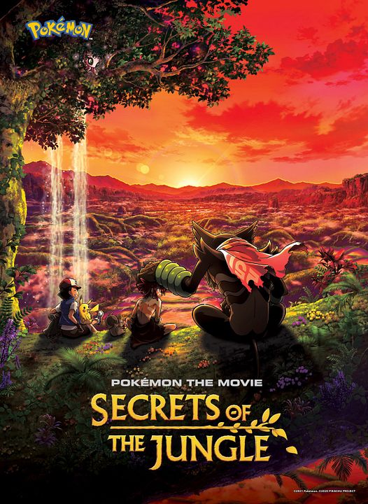 Pokémon: Los secretos de la selva : Póster
