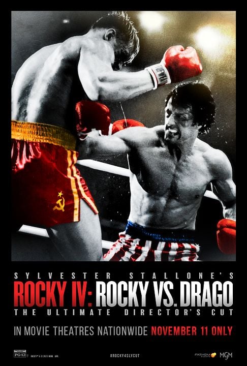 Rocky IV: Rocky Vs. Drago : Póster