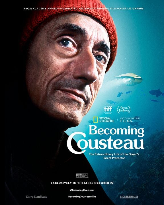 Becoming Cousteau : Póster