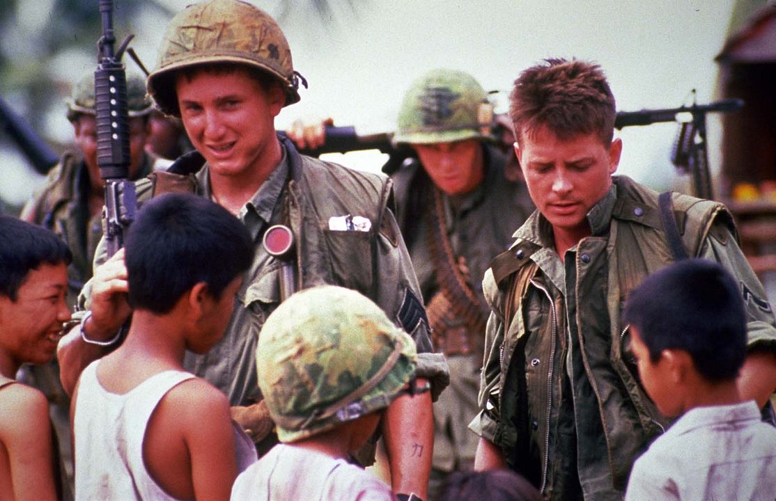 Pecados de guerra : Foto Sean Penn, Michael J. Fox