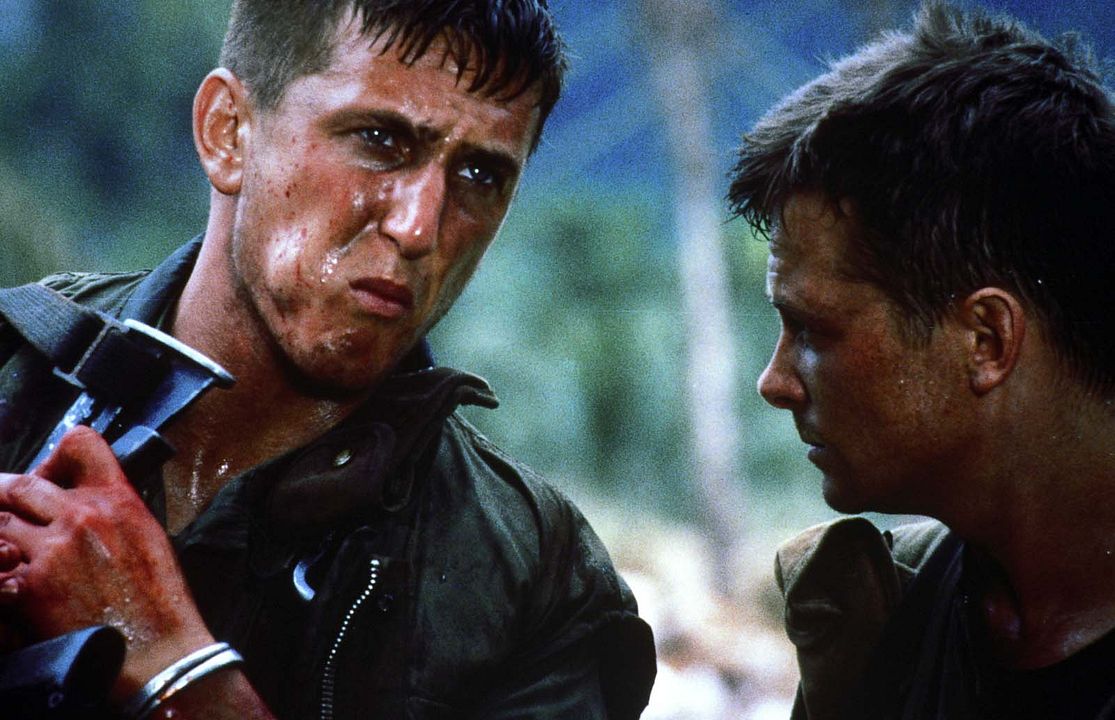 Pecados de guerra : Foto Michael J. Fox, Sean Penn