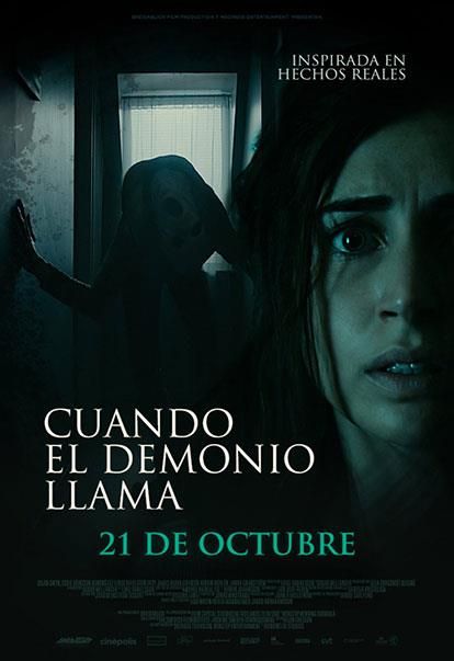 Cuando el demonio llama : Póster