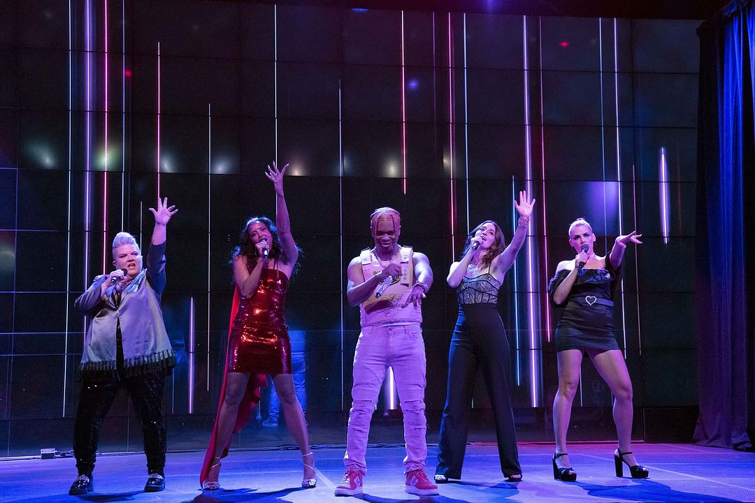 Foto Sara Bareilles, Busy Philipps, Renée Elise Goldsberry