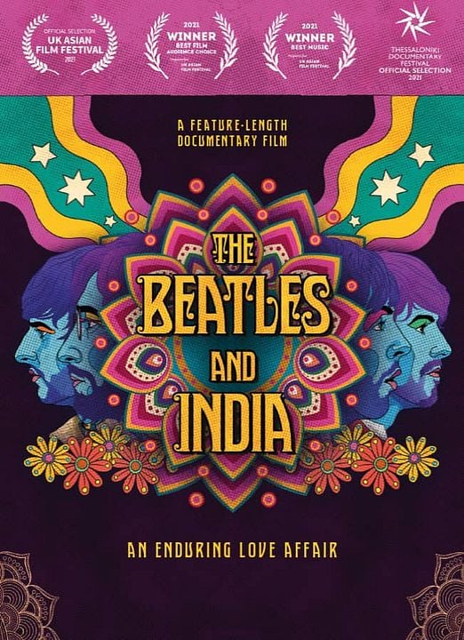 Los Beatles y la India : Póster