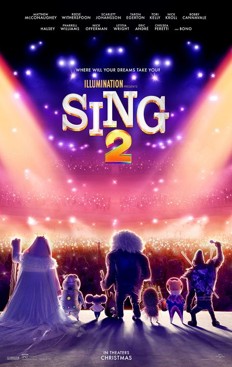 Sing 2: Ven y canta de nuevo : Póster