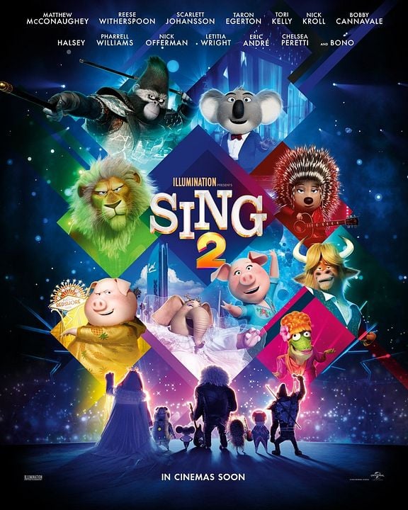 Sing 2: Ven y canta de nuevo : Póster