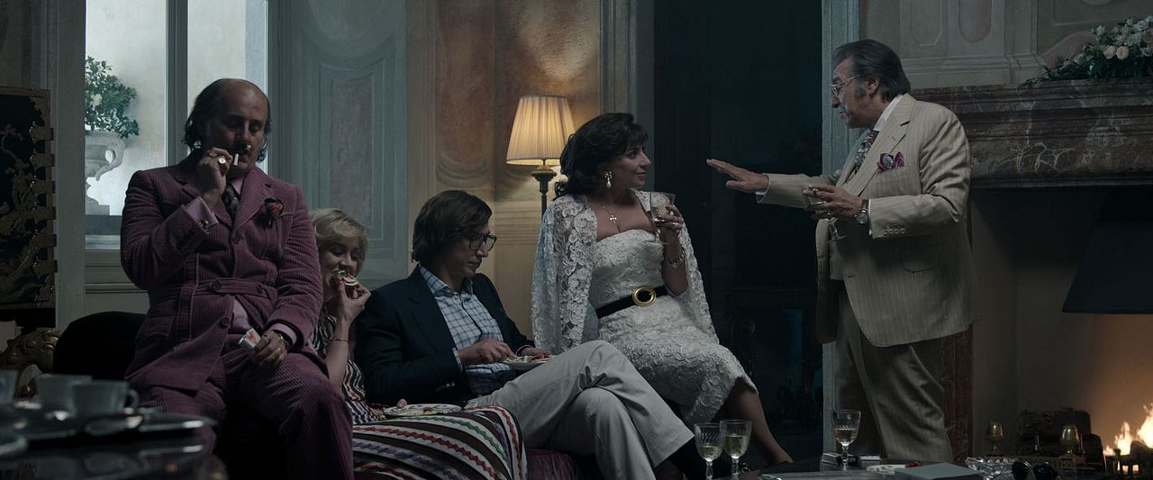 La casa Gucci : Foto Jared Leto, Al Pacino, Lady Gaga, Adam Driver, Florence Andrews