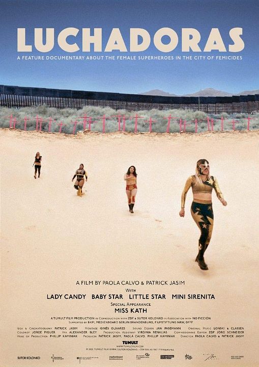 Luchadoras : Póster