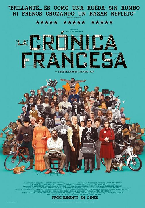 La crónica francesa : Póster
