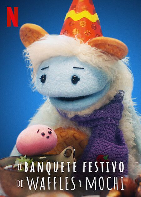 El banquete festivo de Waffles y Mochi : Póster
