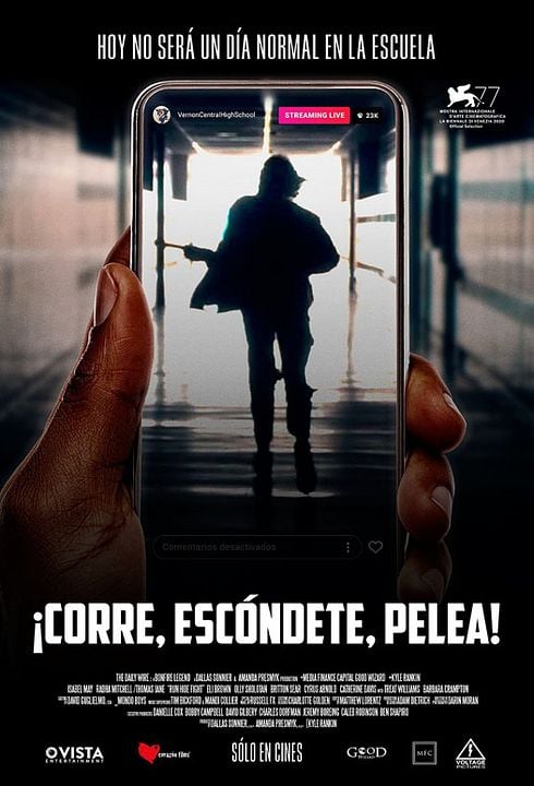 ¡Corre, Escóndete, Pelea! : Póster