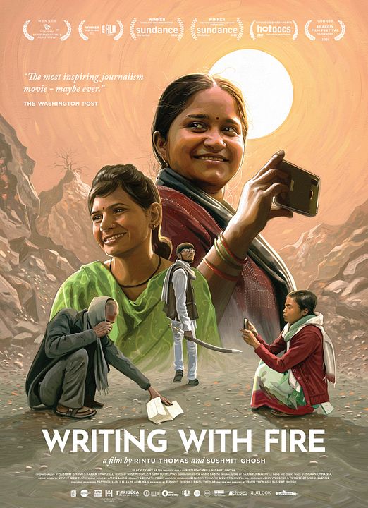 Writing with Fire : Póster