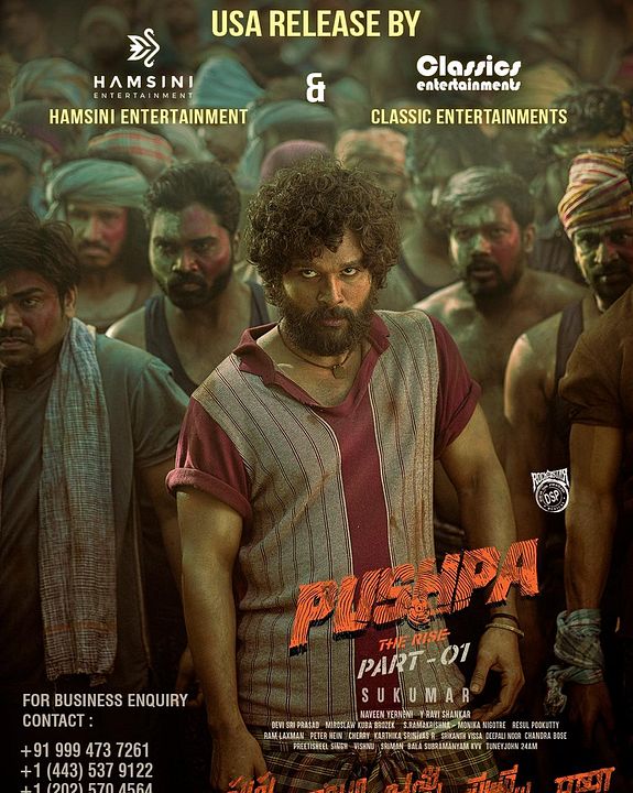 Pushpa: The Rise : Póster