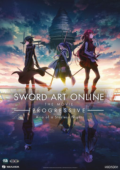 Sword Art Online Progressive: Aria De Una Noche Sin Estrellas : Póster