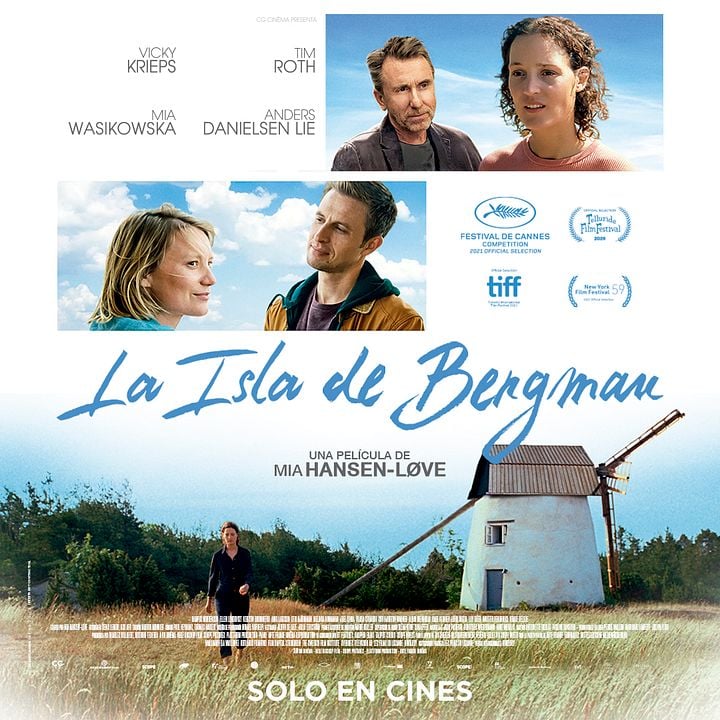 La Isla Bergman : Póster