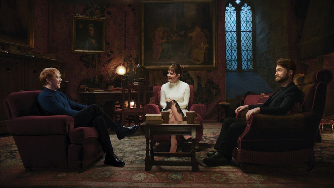 Harry Potter 20 Aniversario: Regreso a Hogwarts : Foto Rupert Grint, Emma Watson, Daniel Radcliffe