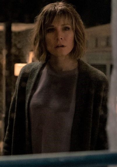 La mujer de la casa de enfrente de la chica en la ventana : Póster