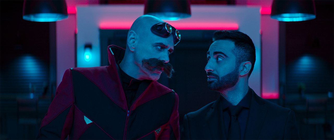 Sonic 2: La película : Foto Lee Majdoub, Jim Carrey