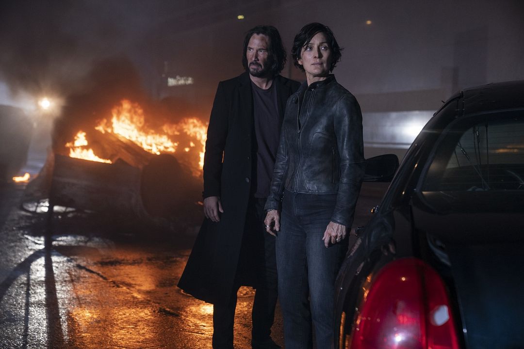 Matrix: Resurrecciones : Foto Keanu Reeves, Carrie-Anne Moss