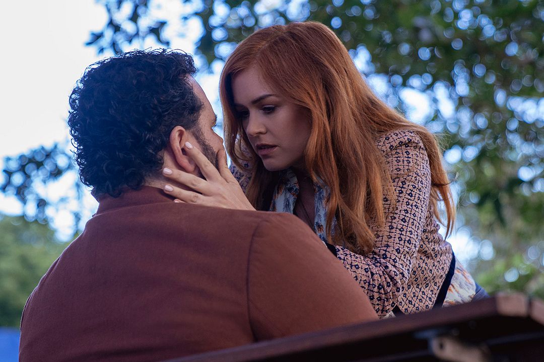 Foto Isla Fisher, Josh Gad