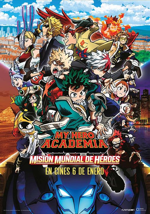My Hero Academia: Misión Mundial De Héroes : Póster