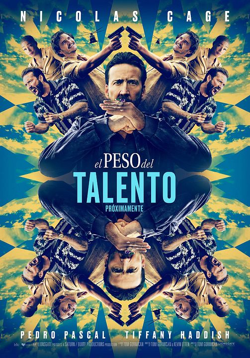 El peso del talento : Póster