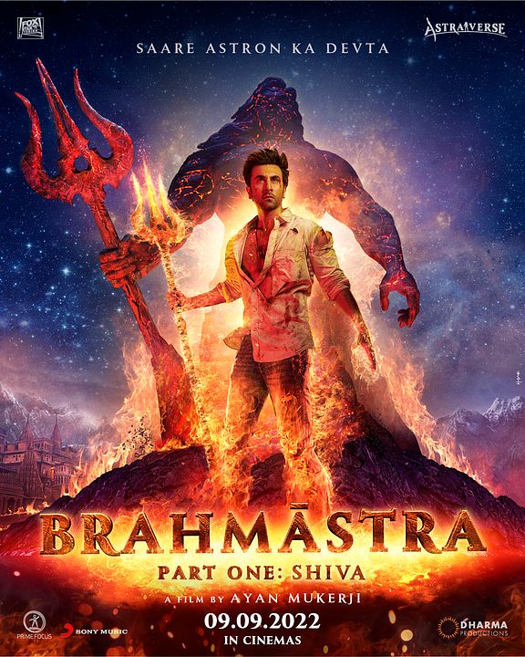 Brahmāstra: Part One – Shiva : Póster
