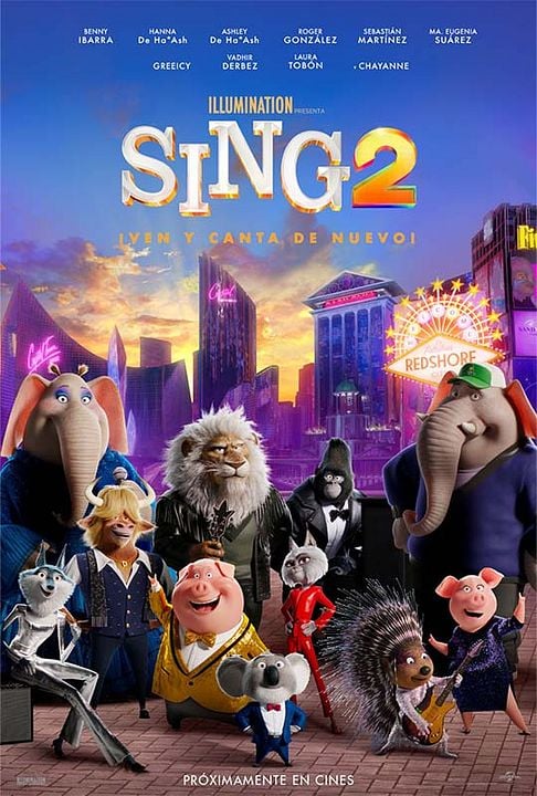 Sing 2: Ven y canta de nuevo : Póster