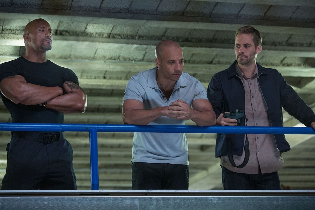Rápidos y furiosos 6 : Foto Paul Walker, Vin Diesel, Dwayne Johnson
