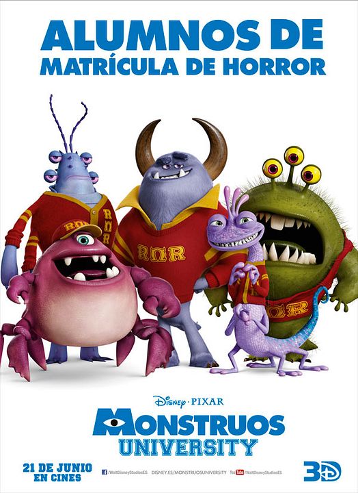 Monsters University : Póster