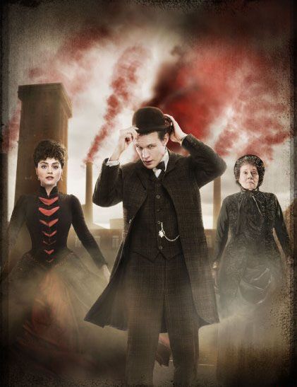 Doctor Who : Foto Jenna Coleman, Matt Smith (XI), Diana Rigg