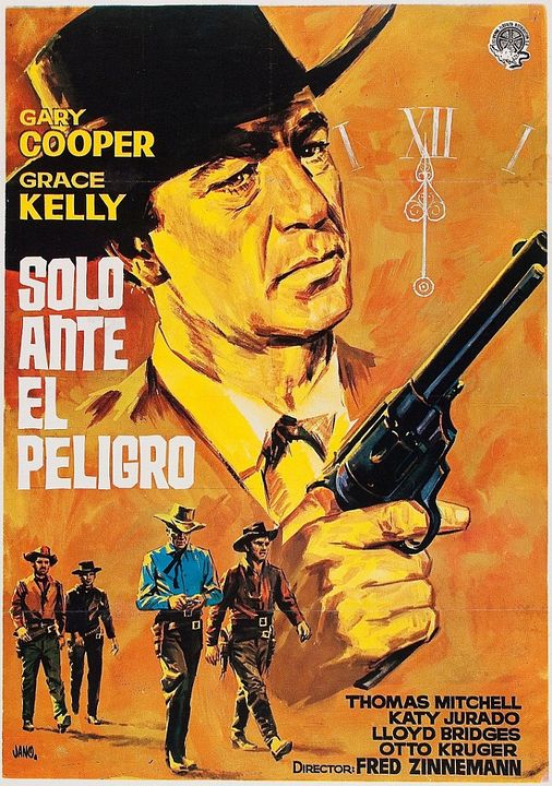 A la hora señalada : Póster